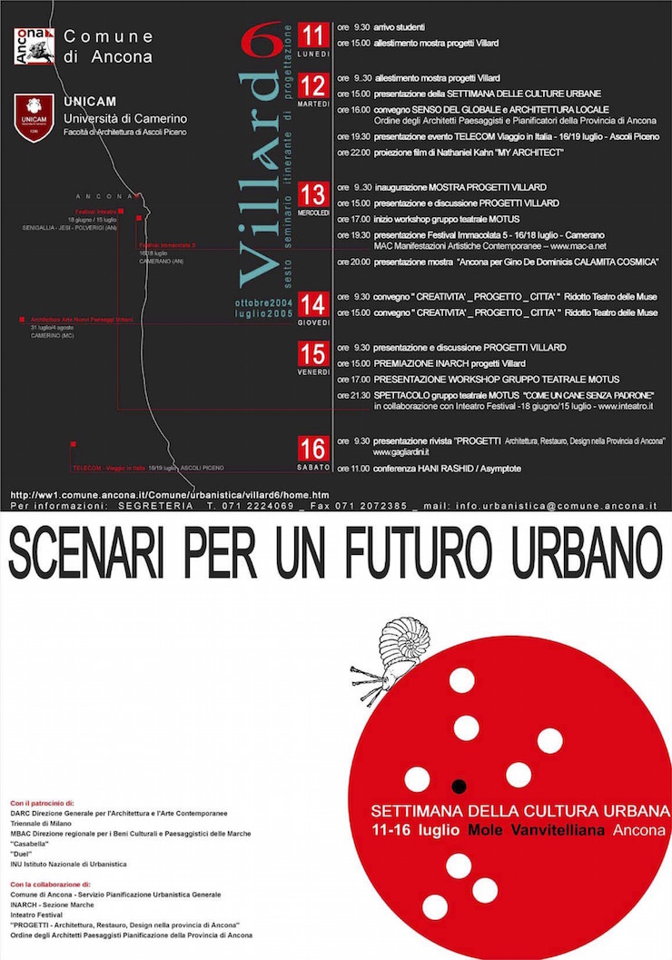 villard-6-ancona-2005-programma